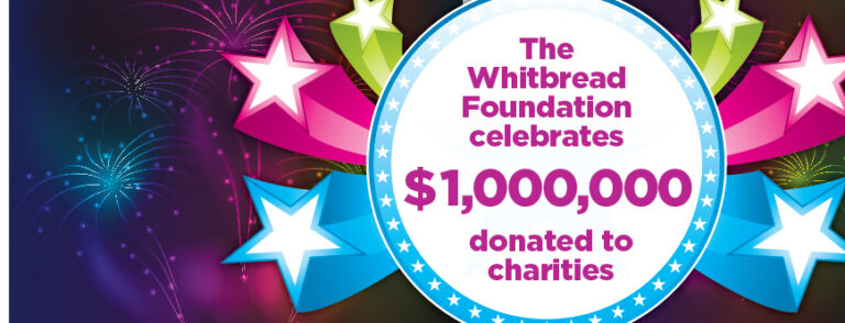 Whitbread Foundation reaches $1m milestone
